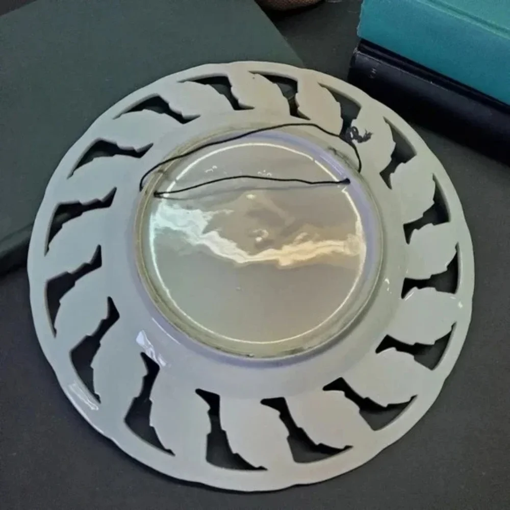 Vintage Plate w/ Fruit Design